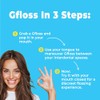Gfloss Hilo Dental Manos Libres - 40 Unidades - Fácil