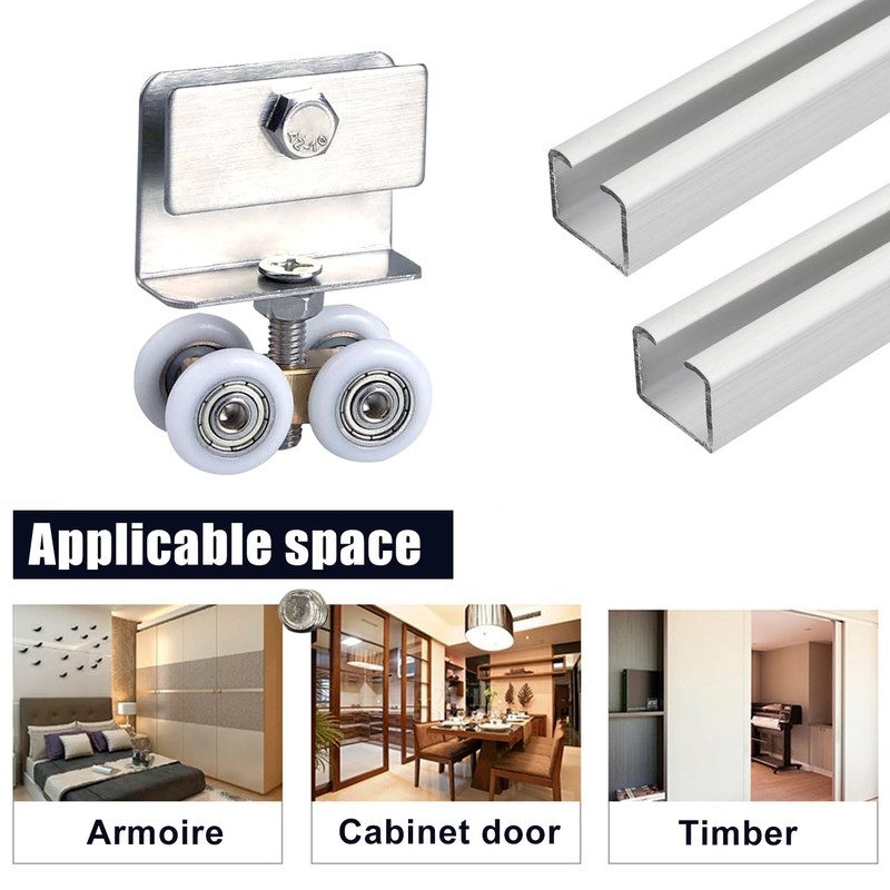 Rollers, Sliding Doors, Runners, Shower Cubicle, Rollers - Metal Axle