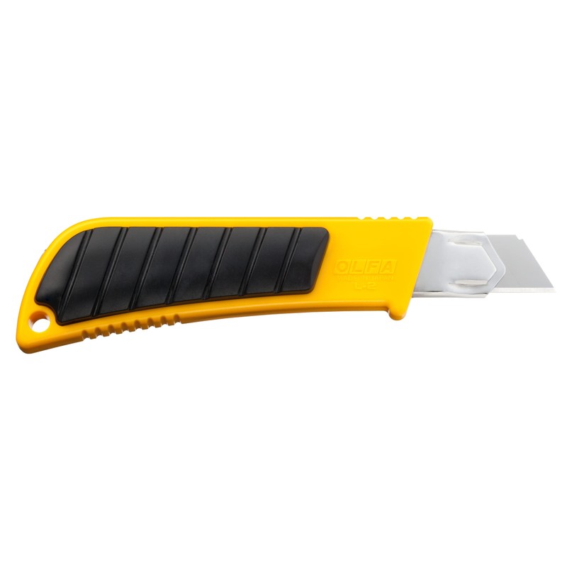 OLFA 18mm Heavy-Duty Utility Knife (L-2) - Multi-Purpose Custom Cutting