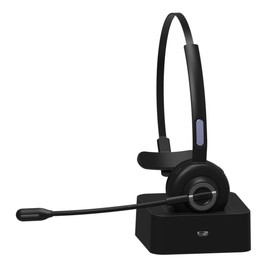 Operitacx 1 set Noise Reduction Headphones with Microphone Wireless Office Earphones for Conversations Comfortable Fit Dual Charging Modes for Business Use