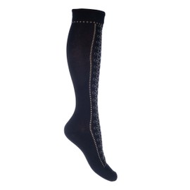 HKM Hobby Horsing Riding Socks Universal Size, black