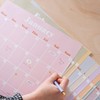 12x A3 Extra Large Pastel Wall Planner - Undated, 12