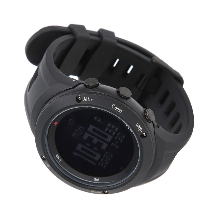Men Mountaineering Watch Waterproof Digital Watch with Compass Pedometer Calorie