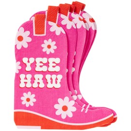 Yee Haw! Die Cut Boot Lunch Napkins, 20 Count (TW7-25416)