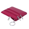Women Ladies PU Leather Small Coin Card Key Ring Wallet