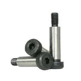Socket Head Shoulder Screw, M10 x 50mm, Metric Class 12.9 Alloy Steel, Black Oxide Finish, M8-1.25 Thread Size (Quantity: 25 pcs), Shoulder Diam: M10, Shoulder Length: 50mm, Coarse