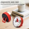 Kitchen Timer for Cooking,Chef Cooking Timer Clock,Visual Timers,60-Minute Countdown,Magnetic Base,