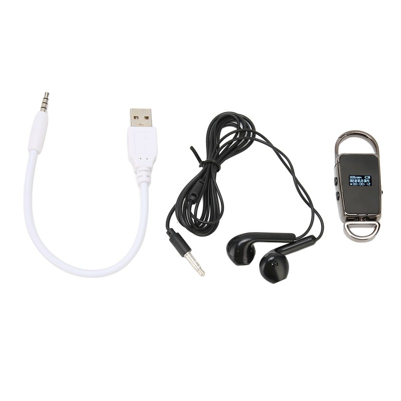 Voice Activated Recorder Multifunction Intelligent HD Noise Reduction MP3 Digital