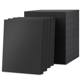 JINMING 12 Gift Boxes with Lids 11x8.5x1.5 Inches Gift Boxes for Clothes, Black Gift Boxes, Shirt Gift Boxes
