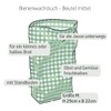 Organic Beeswax Cloth Bag FRISCHEFRANZ Medium Height 28 cm x