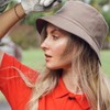 PFFY Reversible Bucket Hat for Women Men Summer Cotton Fishing
