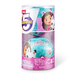 5 Surprise Gabby's Dollhouse (2 Capsules) by ZURU Toy Figures, Collectable, Surprise Capsule, Toy for Girls from 3 Years, Gabby Girl, Baby Box and Meerkitty Toy Figures