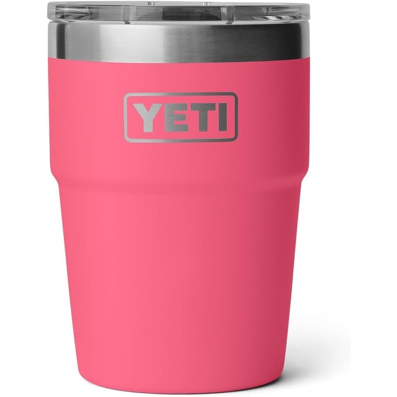 YETI Rambler Cup, Vacuum Insulated Stainless Steel Stackable Cup with