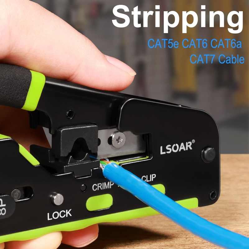 Lsoar RJ45 crimping tool set network tool for network plug