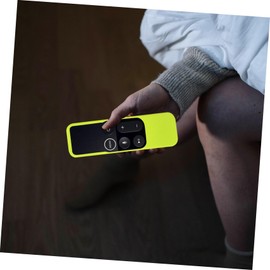 Operitacx 1Stück Silikon Fernbedienungsbezug für rutschfest Staubdicht Waschbar Schützt vor Verlust Beschädigung Kompatibel mit Zufällig