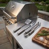 alpina Set Barbecue 3 Pezzi - Utensili Barbecue con Spatola