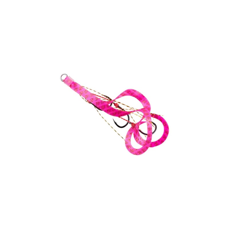 Start Replacement Unit Triple Hook, Short Curly, M #58, Pink