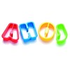 Tescoma Cookie Cutters Alphabet Delícia Kids, 34 Pieces