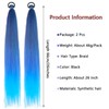 Braid Ponytail Extension with Elastic Tie, 2 Pack Braid Hair