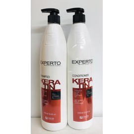 Experto Professional ~ Keratin & Pro-Vitamin B5 Shampoo & Conditioner 33.8 fl oz