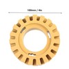 Rubber Wheel Eraser, Decal Remover Wheel, 1 PC 100mm 4in
