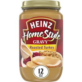 Homestyle Roasted Turkey Gravy 12 oz Jars (Pack of 4)