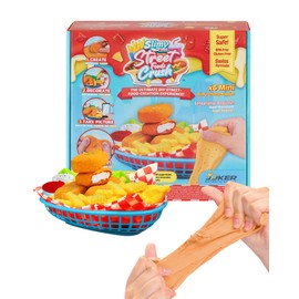 Slimy Street Foodz Crush Mini Chiccy Nuggies, Slime and Clay Creative Set, Baking Game for Mixing, Shaping and Decorating, Creative Design for Children