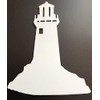 DCentral® Lighthouse II Flexible Vinyl Screen Magnets, Double-Sided. White-Easier to