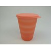 TUPPERWARE Junge Welle Drinking Straw Cup 330 ml Pastel Orange
