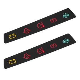 Dash Panel Decal Instrument Panel Indicator Label Sticker Replace M117670 for Jo-hn Deere 4X2 6X4 Gators Utility Vehicle Serial Below 022482 (2PCS)
