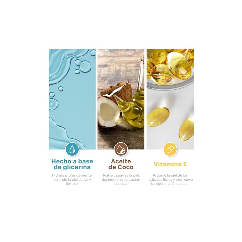 Set de jabones BIOGLICERINE ÁMBAR | 2 Pack | Jabón