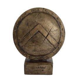 Talos Artifacts King Leonidas Shield Small Sculpture - Spartans Ultimate Warriors Thermopylae