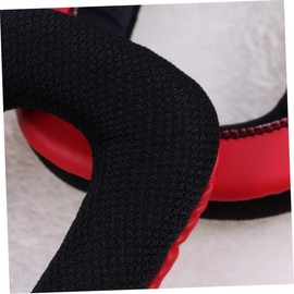 KONTONTY G930 G430 Headphone Replacement Pads Black Mesh Red Headband Pad Soft Breathable
