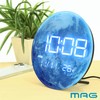 MAG T-791A BU Noah Precision Table Clock, LED, Digital AC
