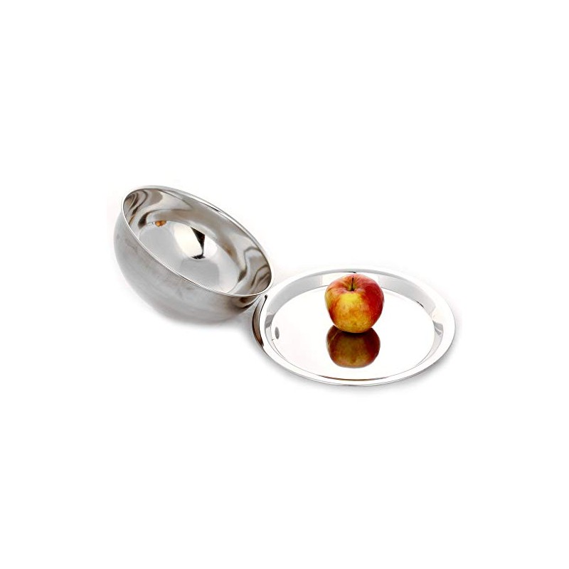 Koopmann International Food Bell with Plate – Diameter 24 cm