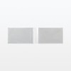 MUJI NCE39A3A Polypropylene High Transparency Film Album, 2L/2LW, 40 Sheets