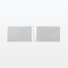 MUJI NCE39A3A Polypropylene High Transparency Film Album, 2L/2LW, 40 Sheets