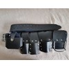 Scaffolding Leather Tool Belt Black Strong Leather BBI Hammer Holder