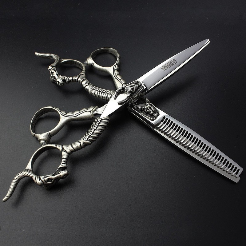 5.5/6-inch Professional Hair Clippers (6-inch -2pc-B)