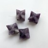 VIE Small Merkaba Star, 2cm, Lepidolite, Natural, One Size