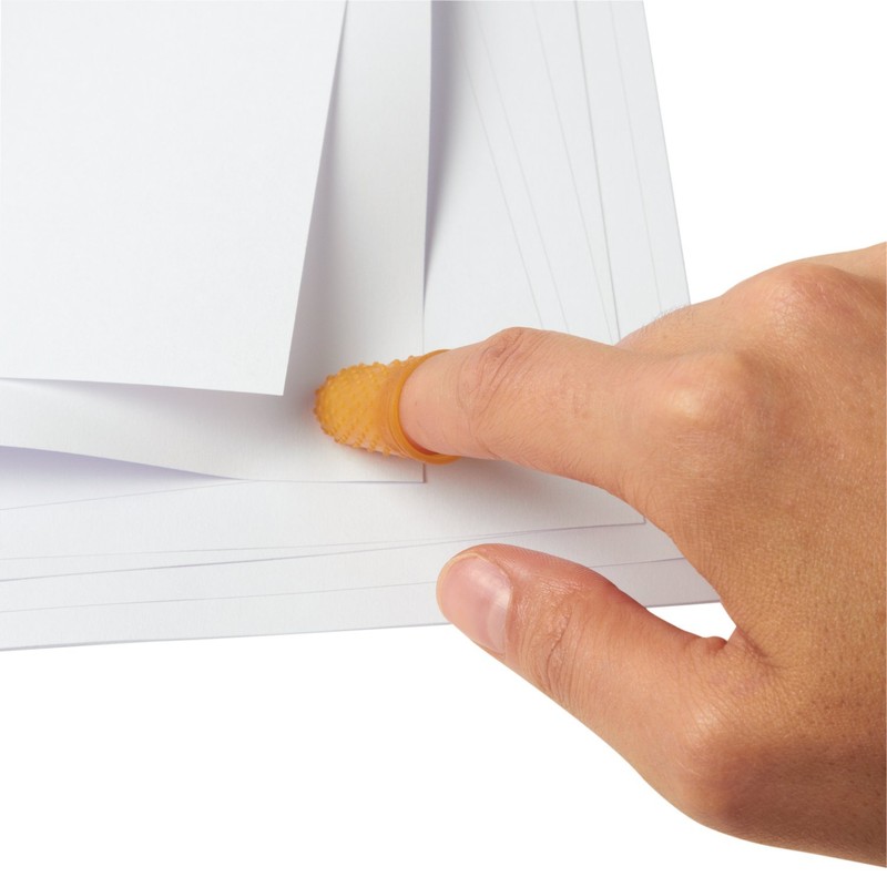 Swingline Rubber Finger Tips, Medium, Size 11-1/2, Finger Cots, 12