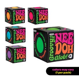 Schylling NeeDoh Original - Sensory Fidget Toy - Assorted Colors - Ages 3 to Adult , 1 Count ( Pack of 1)