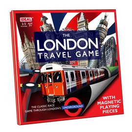 IDEAL | The London Board Game - Travel Edition: The classic race game through London's Underground! | Classic Board Games | Travel Games | For 2-6 Players | Ages 7+