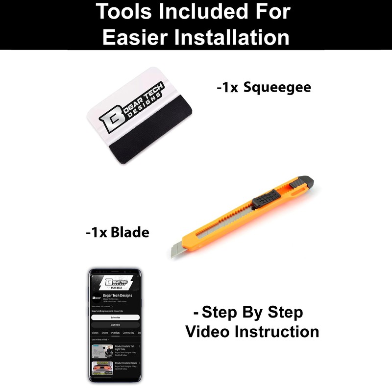 BOGAR TECH DESIGNS Front Chrome Delete Overlay Compatible with Honda