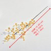 1Piece Acrylic Resin Snow Pear Blossom Faux Cherry Blossom Stems