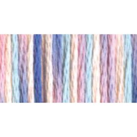 DMC 417F-4214 Color Variations Six Strand Embroidery Floss, 8.7-Yard, Cotton Candy