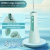 SEJOY Cordless Water Flosser Dental Oral Irrigator Water Floss Pick