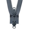 YKK Two Way Slider Zip, No. 578 Dark Grey, 71