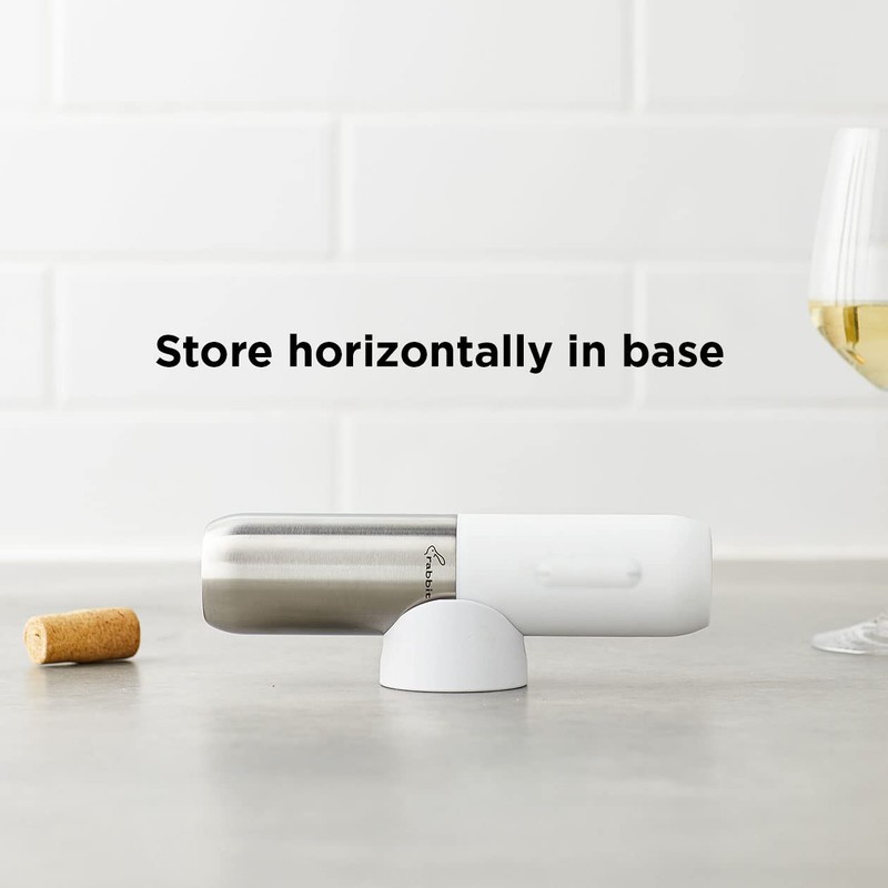 Rabbit Compact Electric Wine Opener - Electric Corkscrew with Built-In