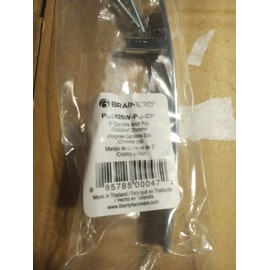 Brainerd P24425W-PC 3" Chrome Caroline Arched Cabinet Drawer Pull